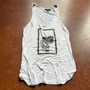 Obey Rose Graphic Tank Top